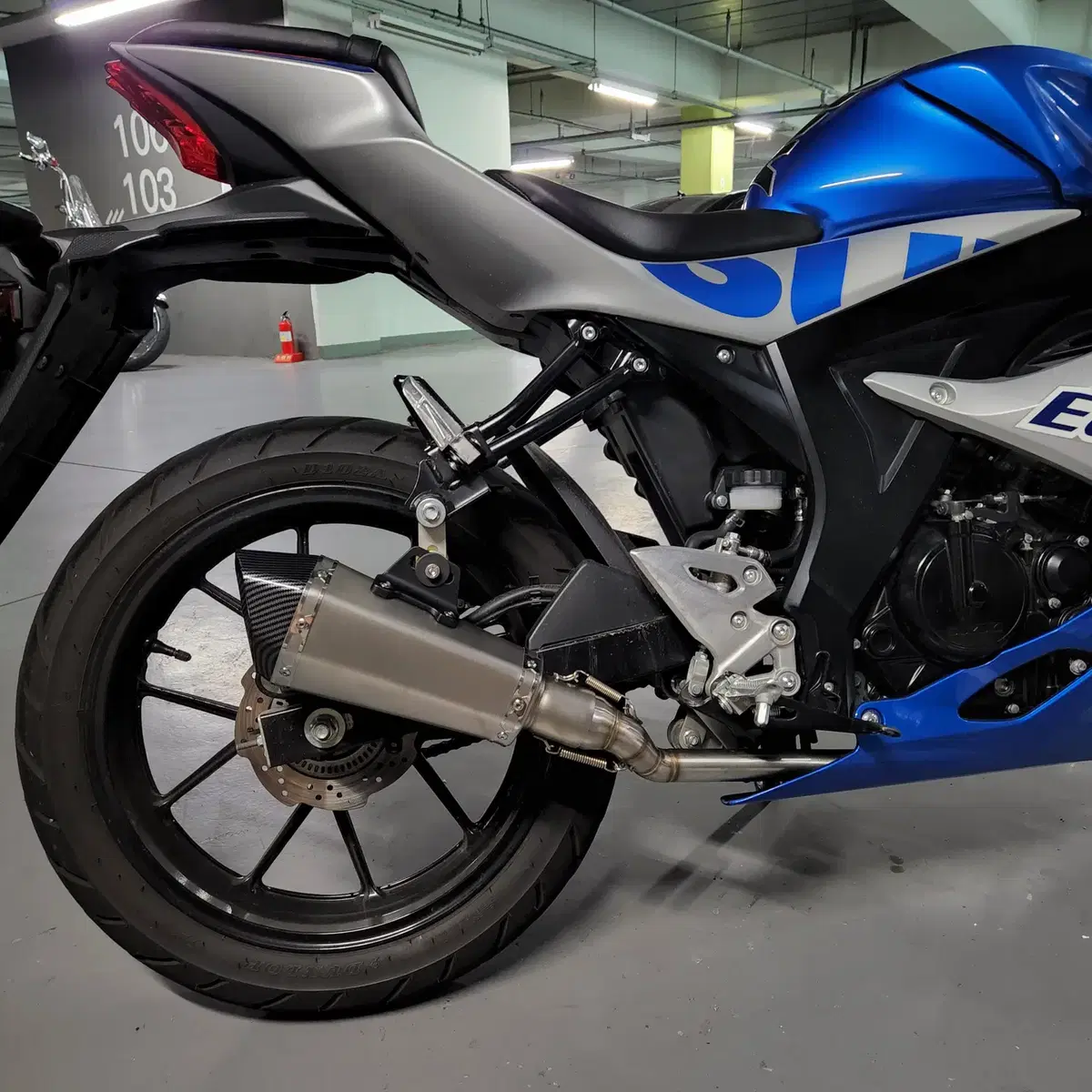 Gsxr125 Gsxs125 튜닝머플러