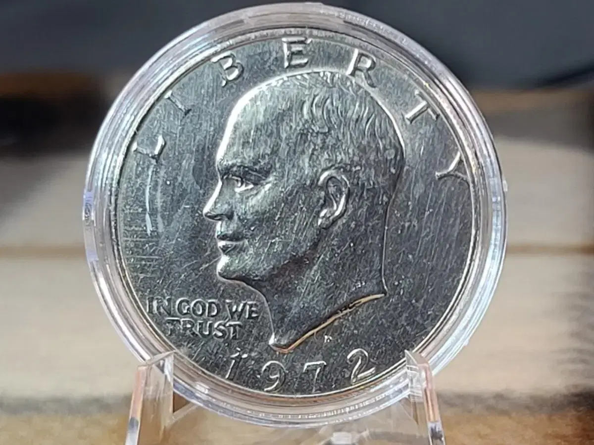 A11282- 은 프린팅 에러 동전,1972년 아이젠하워 1달러 동전 | 브랜드 중고거래 플랫폼, 번개장터