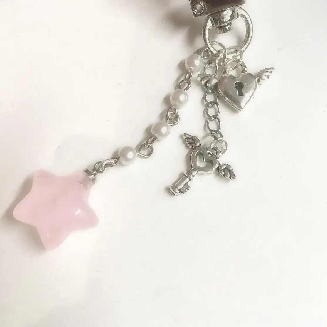 heart key charm. .