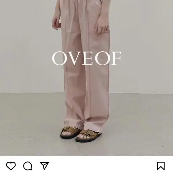 OVE.OF 오브오브 피오 스트링팬츠