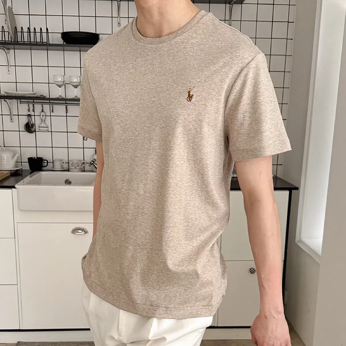 정품 폴로 랄프로렌 멀티포니 라운드 반팔 티셔츠 8 종