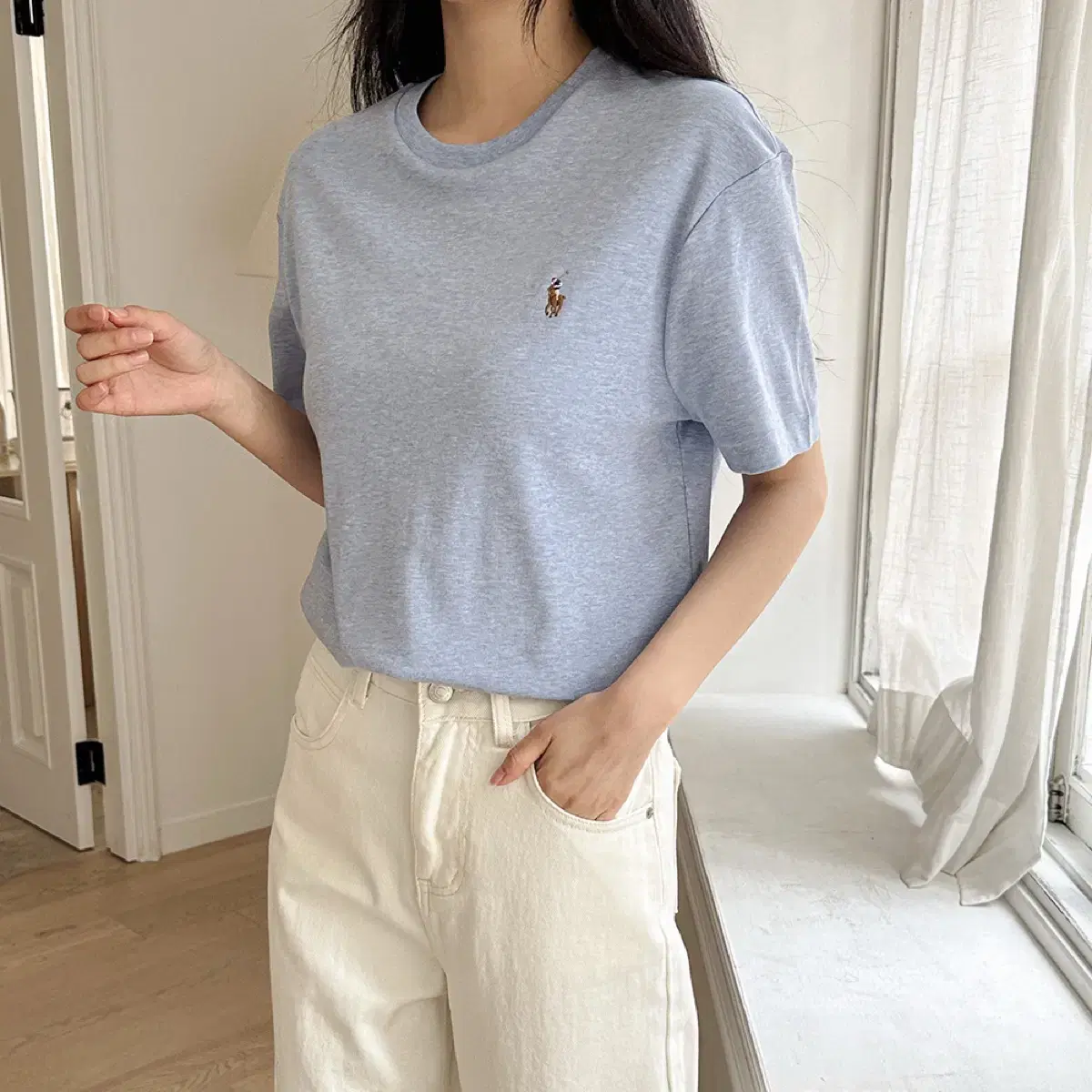 정품 폴로 랄프로렌 멀티포니 라운드 반팔 티셔츠 8 종