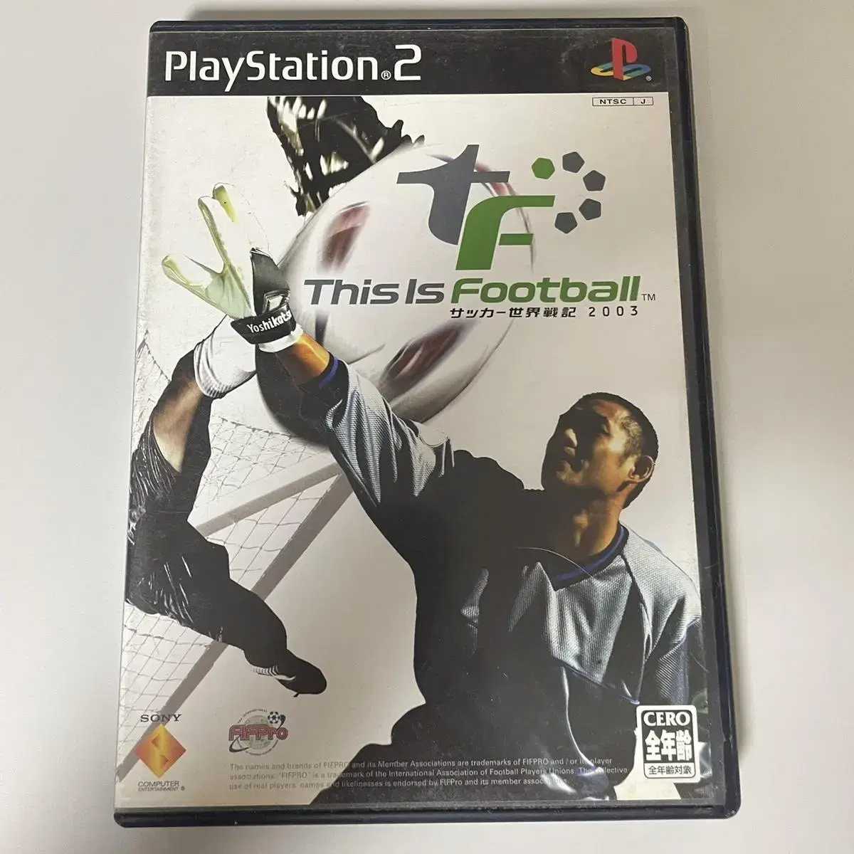 Ps2) 디스 이즈 풋볼 사커 세계전기2003 / 일판 중고