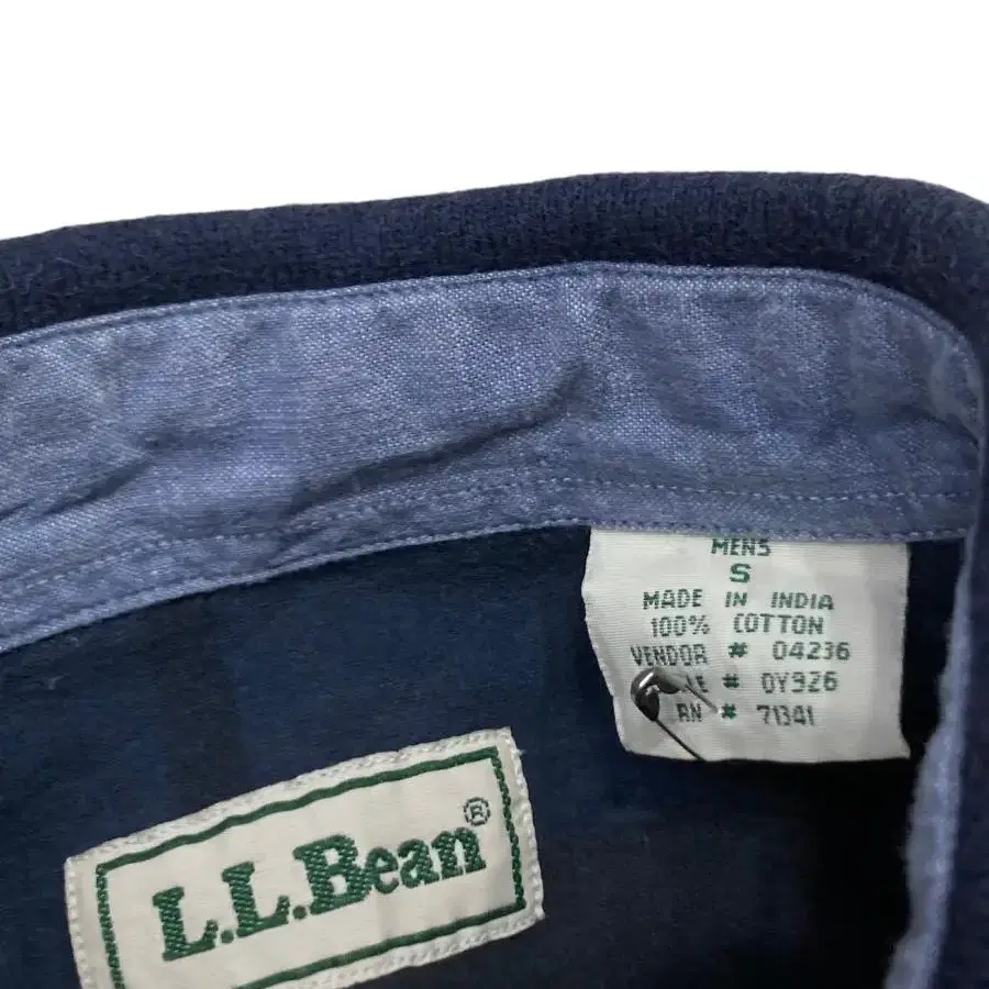 L.L.BEAN 빈티지 엘엘빈 체크 반팔 셔츠