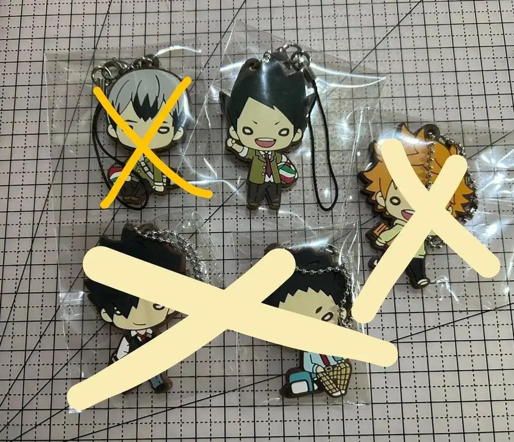 Haikyuu Nitotane Straps in Bulk, Sold Individually