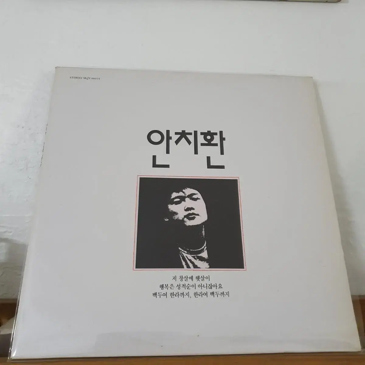 안치환 LP  1990초반   솔아! 푸르른솔아