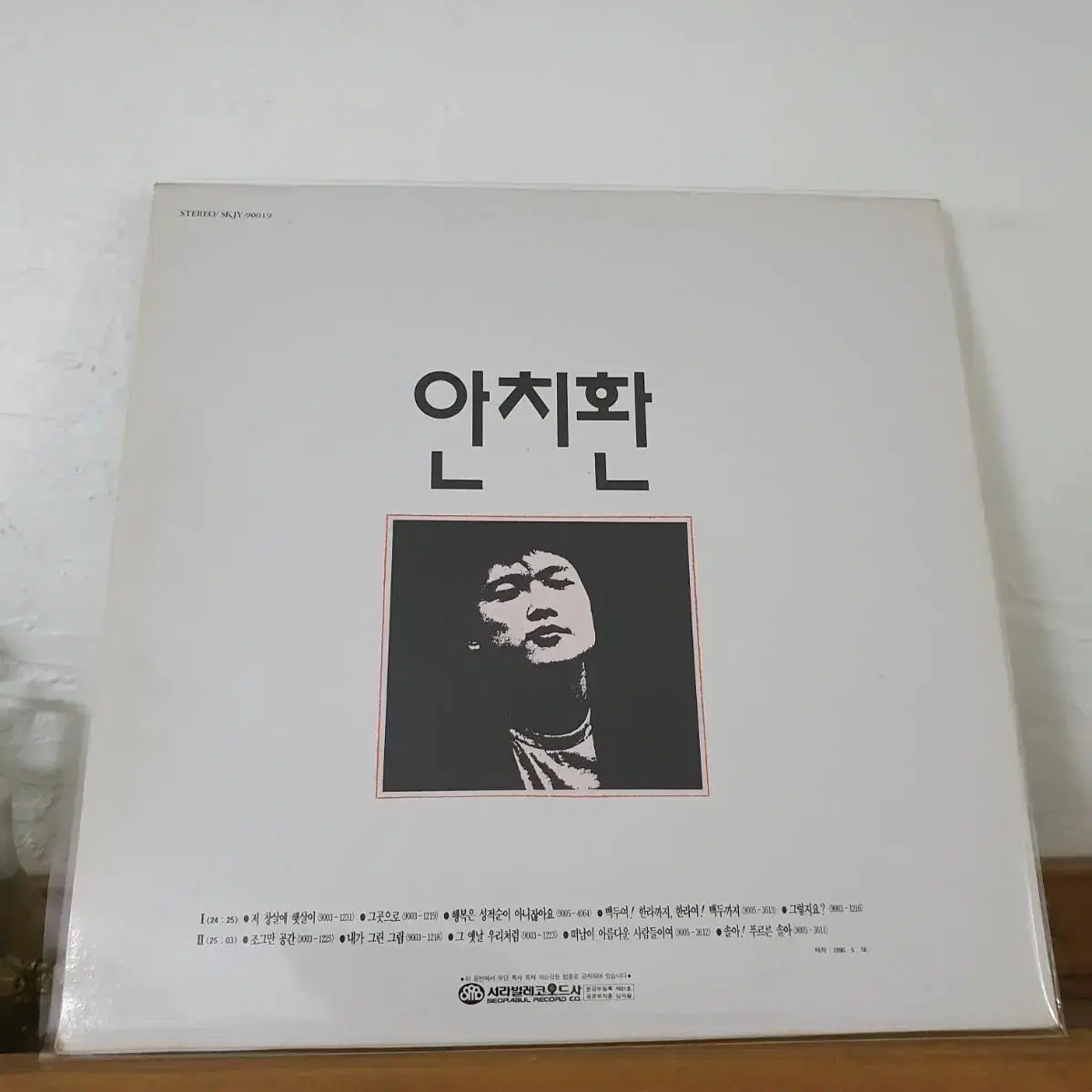 안치환 LP  1990초반   솔아! 푸르른솔아