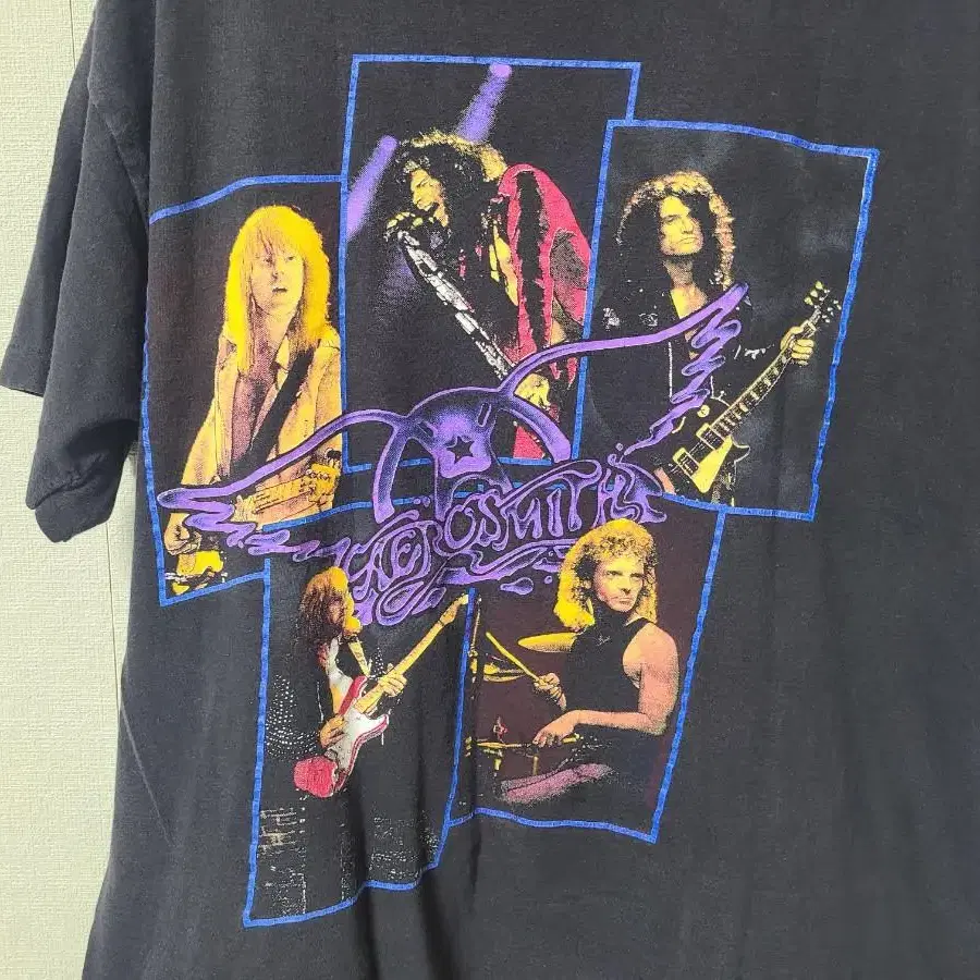 brockum aerosmith 1990 pump tour 빈티지티셔츠