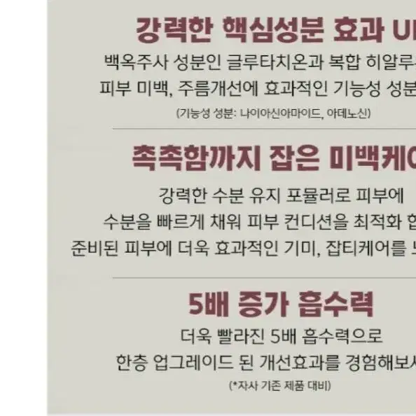 (택배포함) 앙쥬 더 화이트 시그니처 스킨케어 6종세트