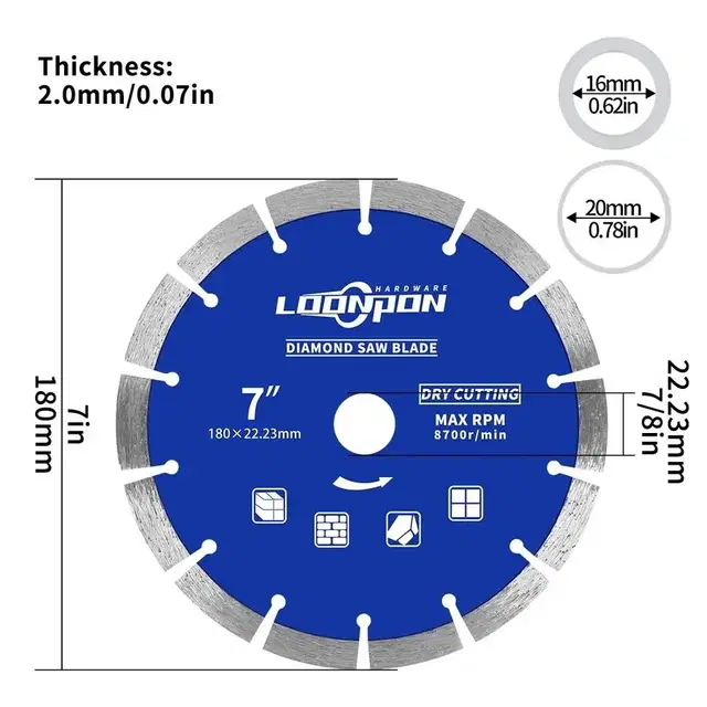 벽체커팅날 180mm 230mm 두개 드립니다