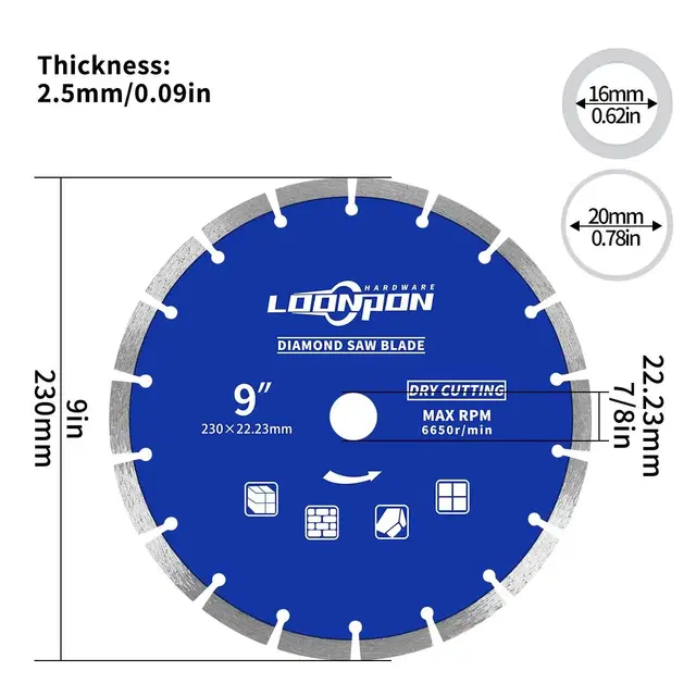 벽체커팅날 180mm 230mm 두개 드립니다