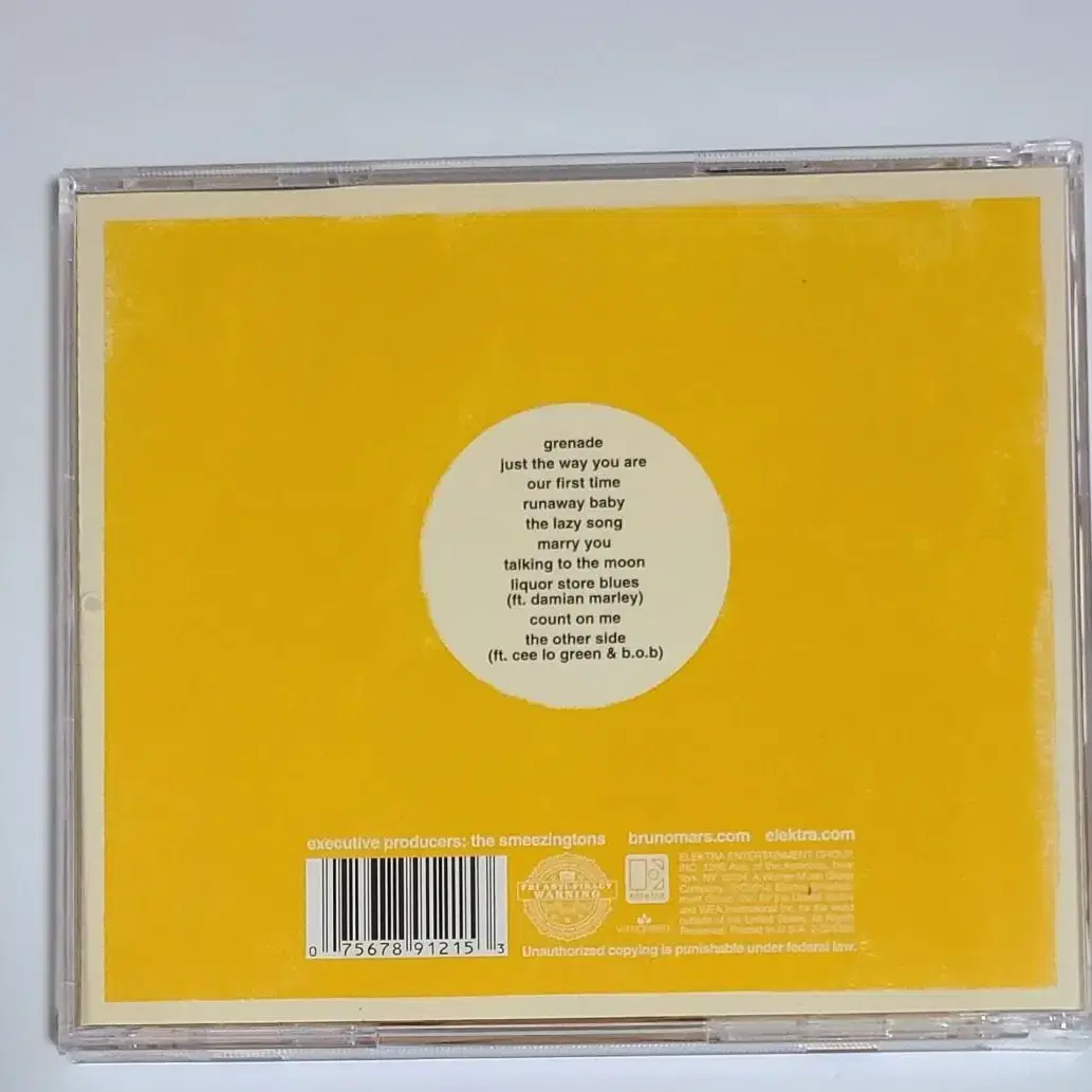 브루노 마스 Doo-wops & Hooligans 앨범 시디 CD