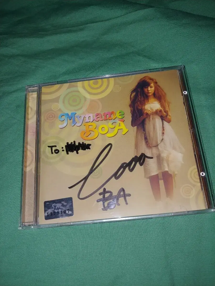 Autographed Signed Vahn)BOA 4 BOA4집 My Name is BOA.