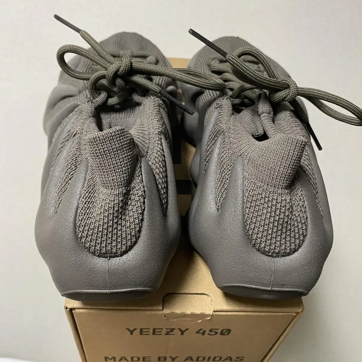 (사이즈245) 극미중고 yeezy 이지 450 신더 급처요