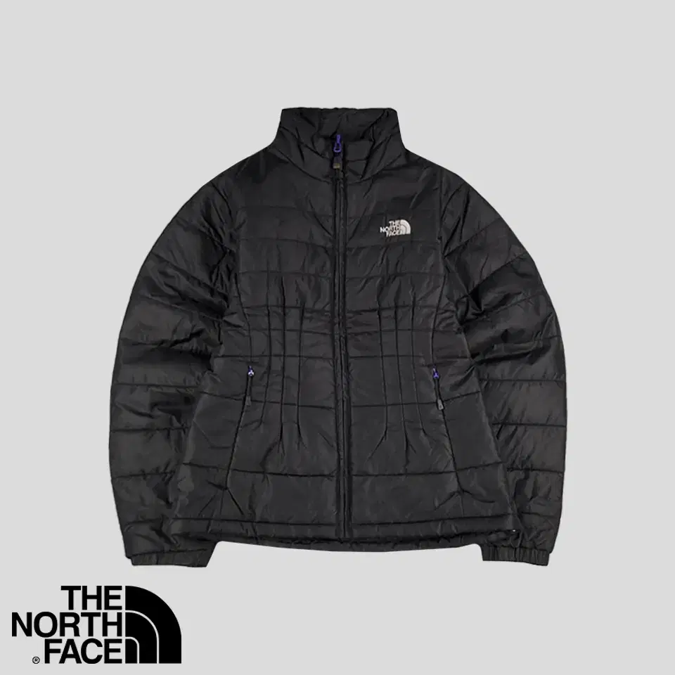 The North Face Black Square Quilting Inner Padding Padded Polyester Padding Jumper M