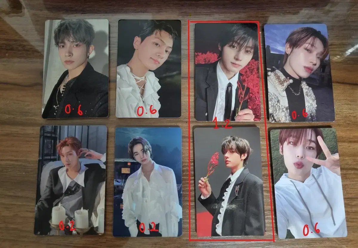 Enhypen Darkblood album photocard