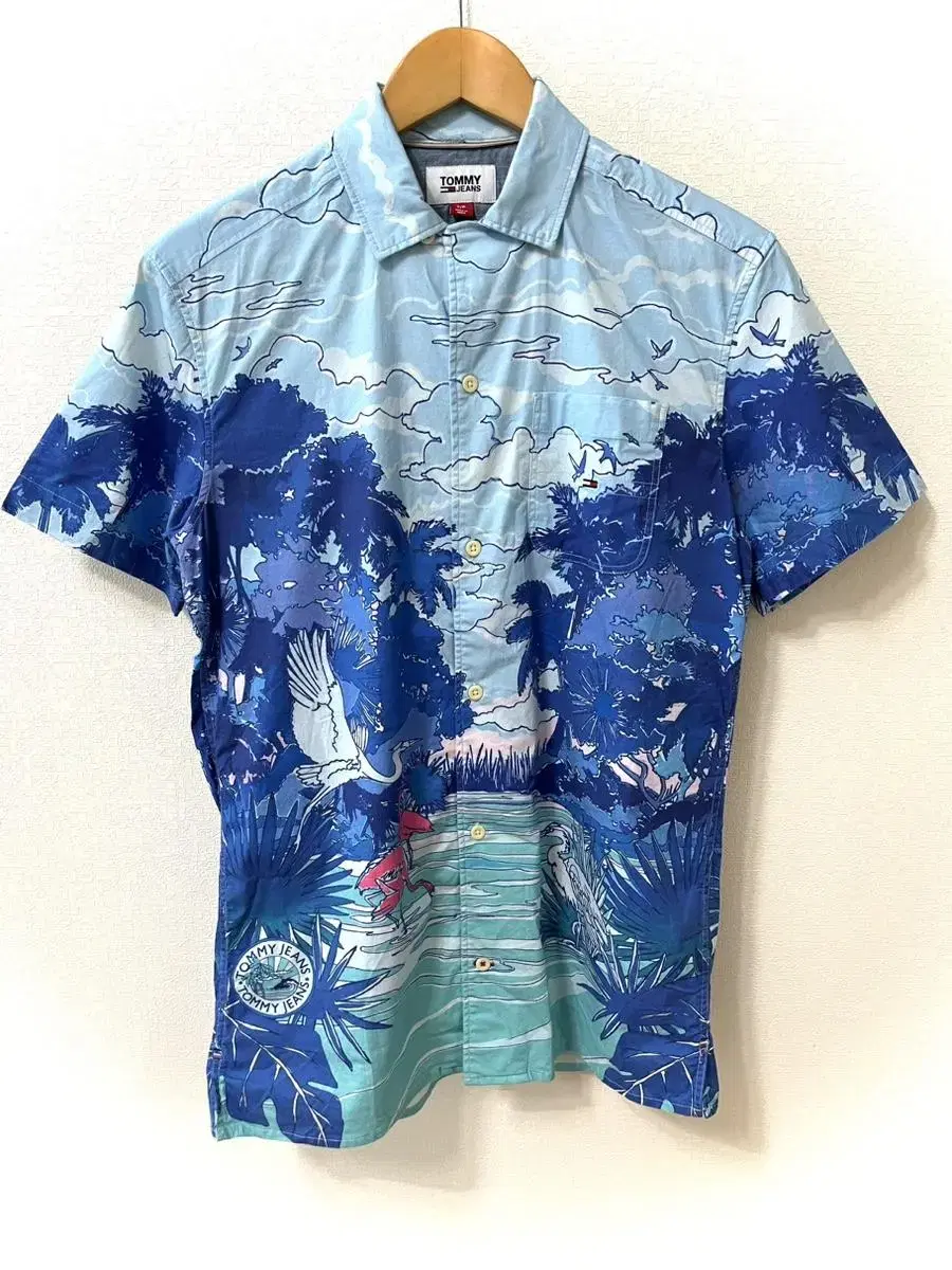 Tommy Hilfiger Tommy Jins Hawaiian Shirt S