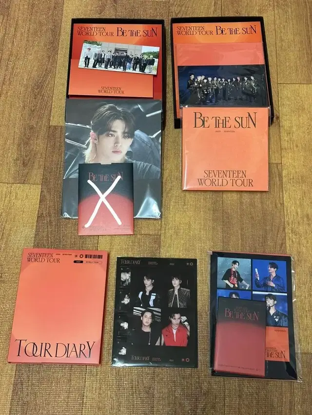 세븐틴 월드투어 비더썬 dvd 디지털코드 미니엽서 다이어리 양도