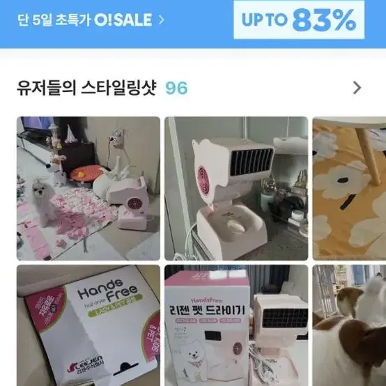 리젠 펫드라이기