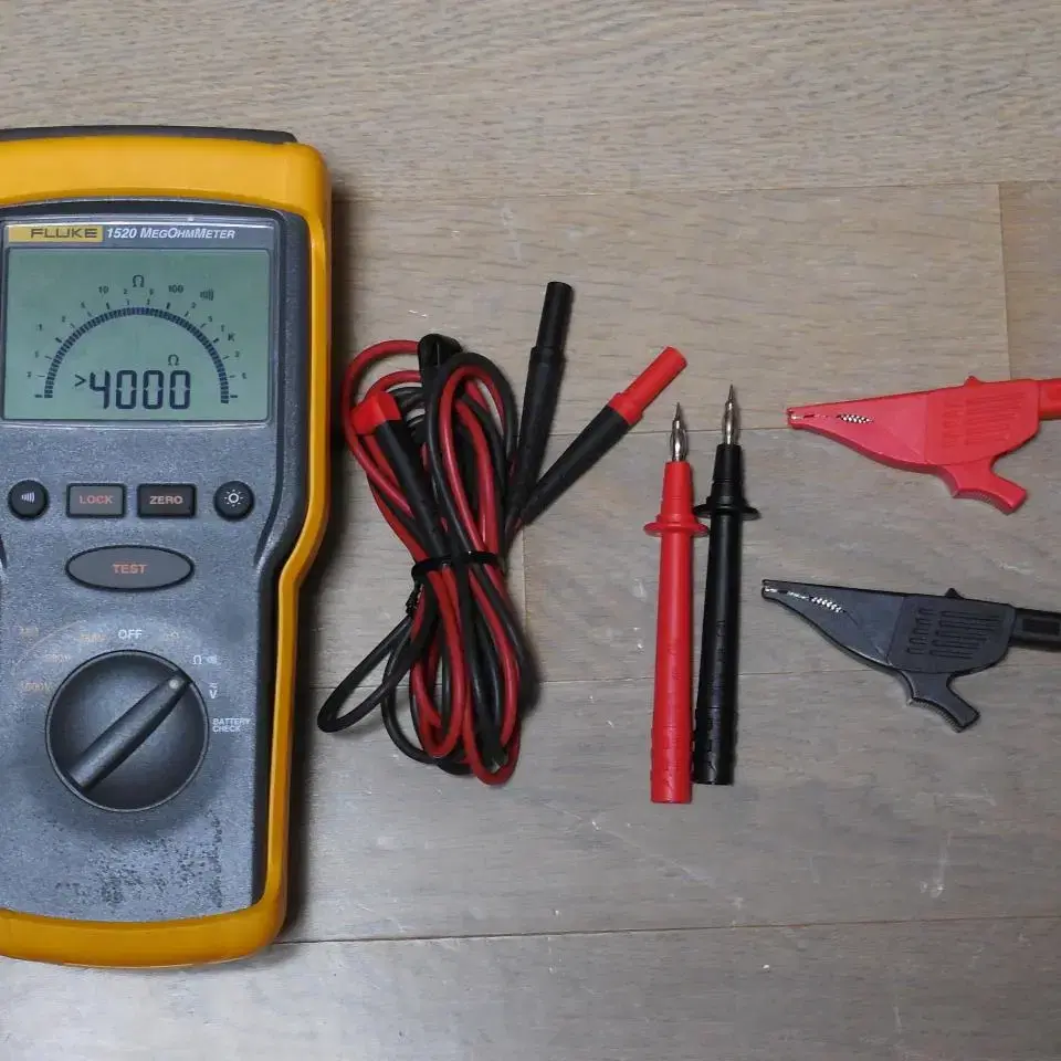 Fluke-1520 Mega Tester 메가 테스터, 80i-400