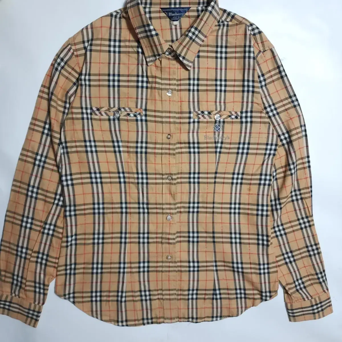 Burberry nova Check Golf Wear Shirt