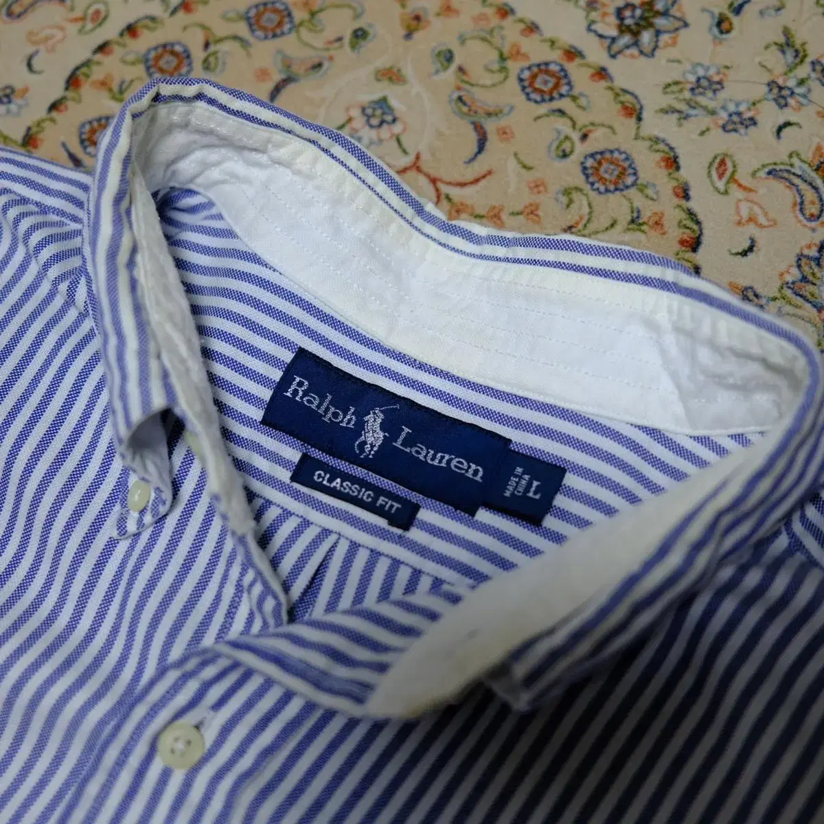 90s Polo Ralph Lauren Club Shirt L