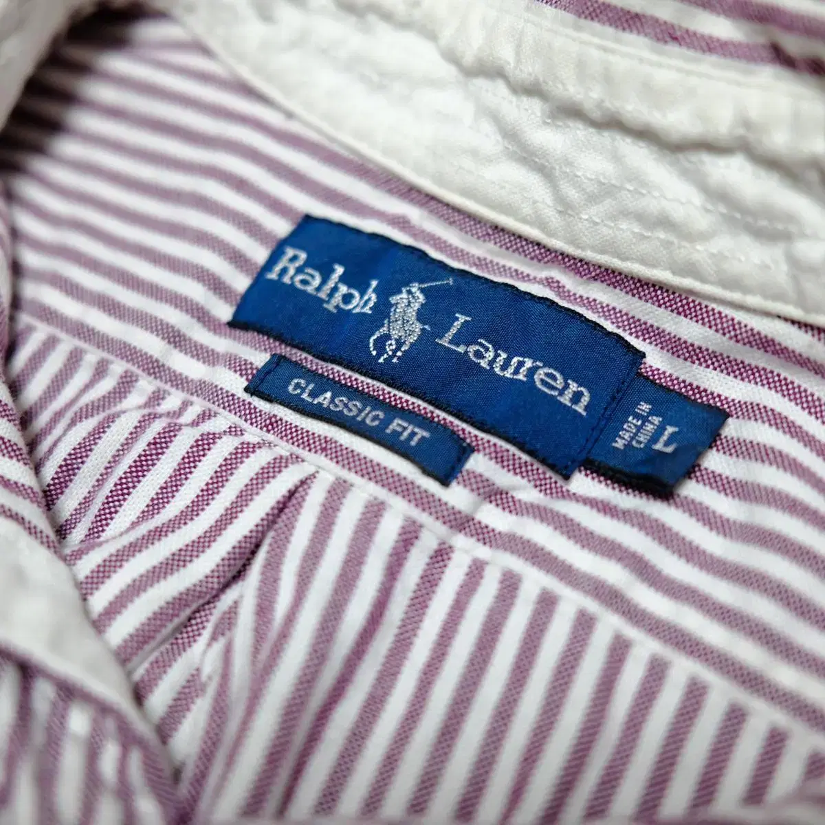 90s Polo Ralph Lauren Club Shirt L