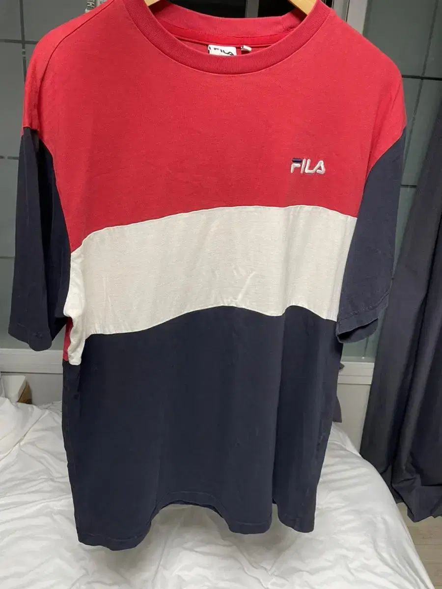 FILA Men's Short Sleeve (XL Loose Fit)