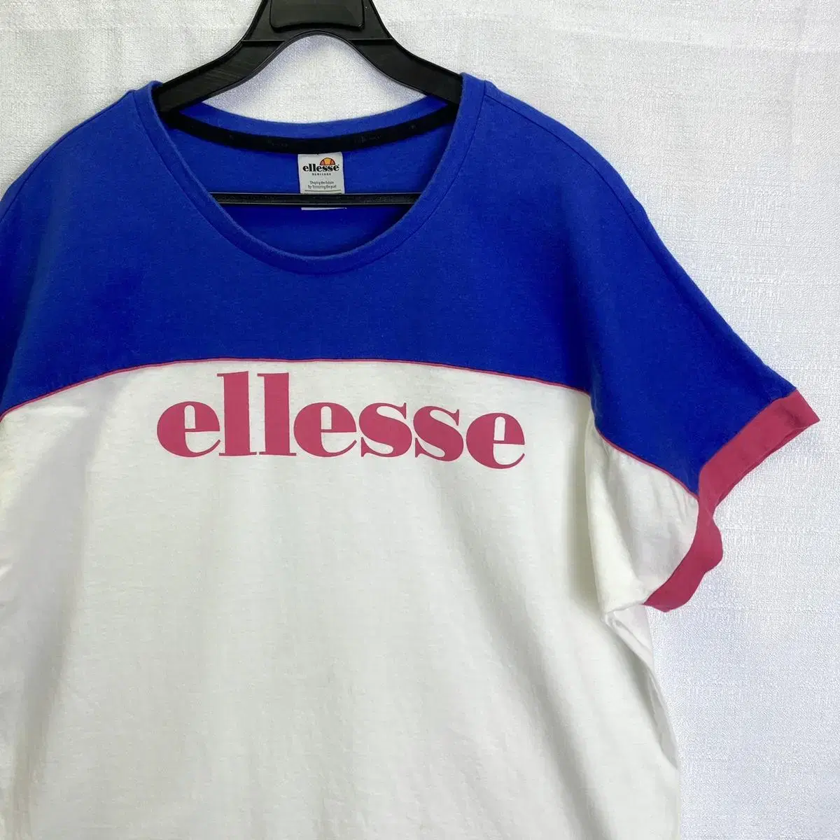 [L] ellesse 엘레쎄 빅로고 반팔 티셔츠