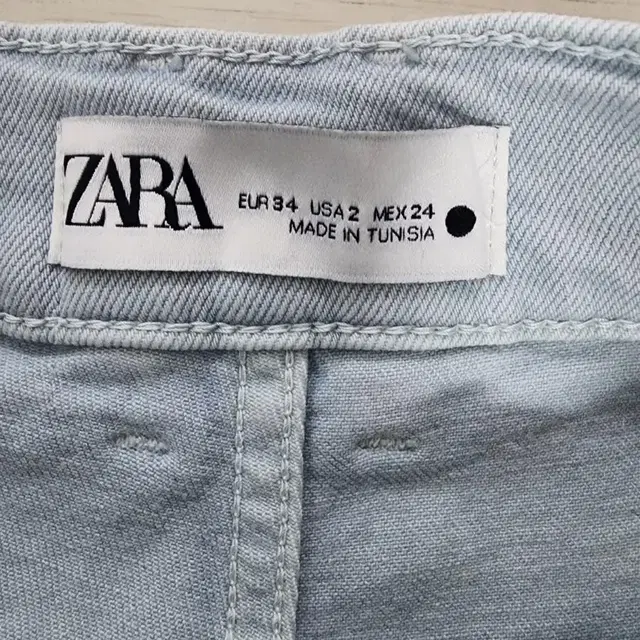 ZARA 자라 연청바지