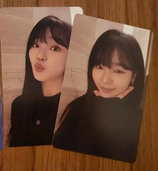 End of the Century Green Apple seunghee 1 set of 2 photocards