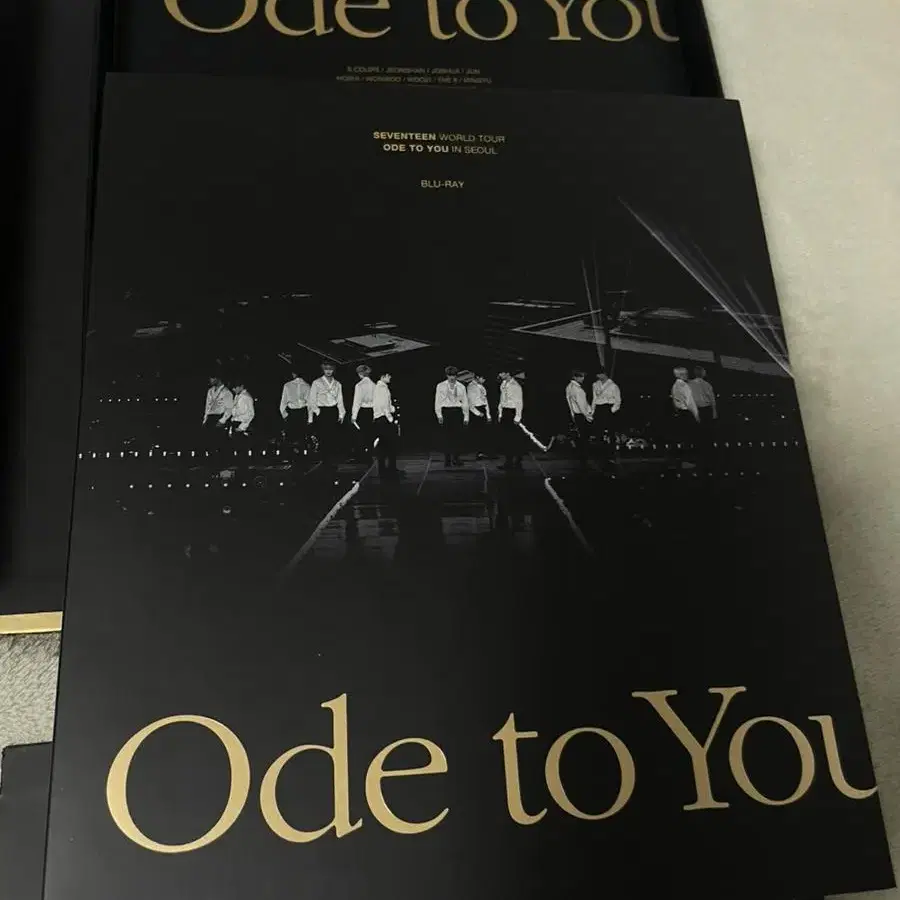 세븐틴 오드투유 ode to you 콘서트 블루레이 풀박 양도해요