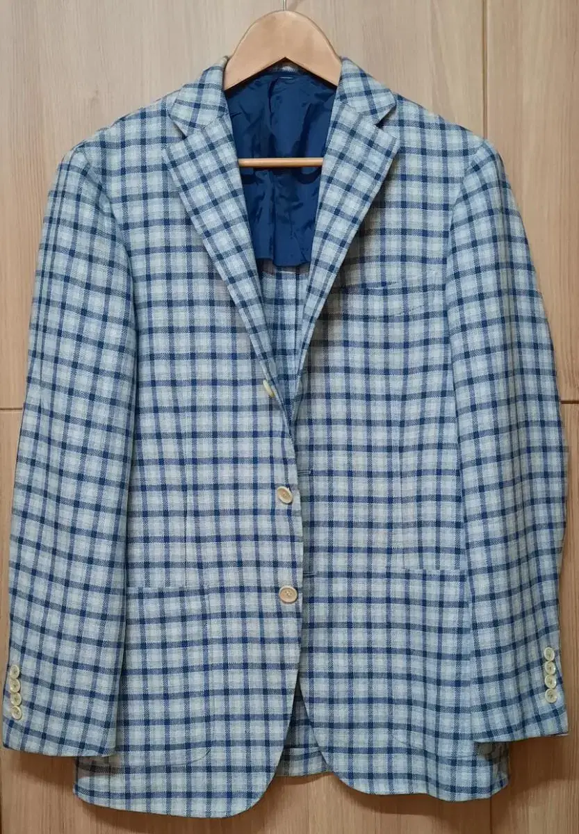 Ring Jacket Linen-blend wool jacket 48