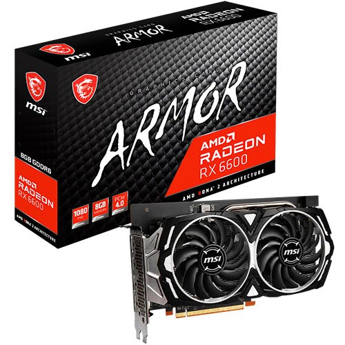 MSI Radeon RX 6600 Armor D6 8GB keum