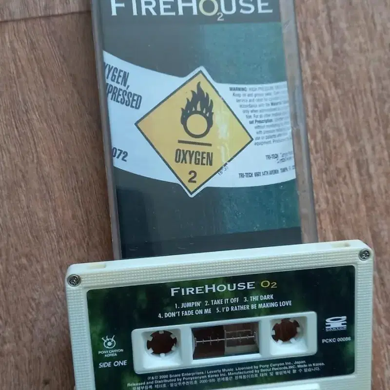 firehouse 파이어하우스 카세트테이프