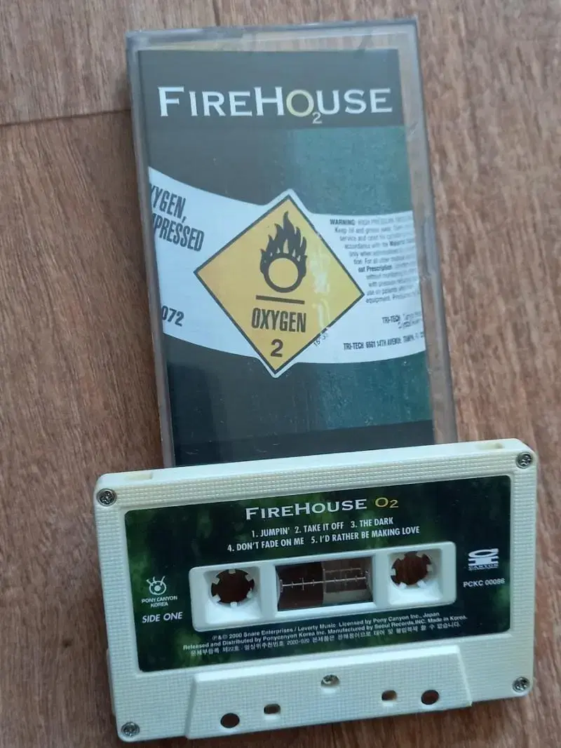 firehouse 파이어하우스 카세트테이프