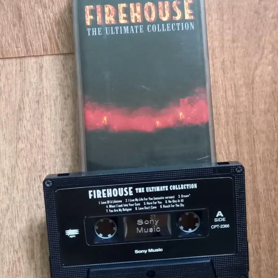 firehouse 파이어하우스 카세트테이프