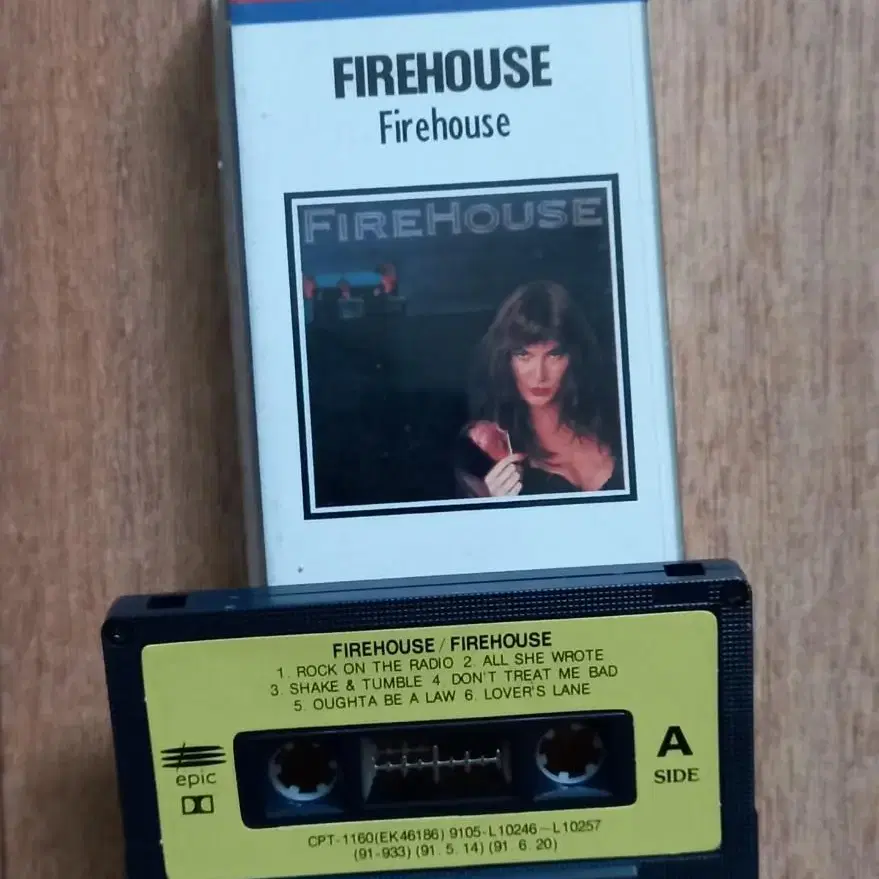 firehouse 파이어하우스 카세트테이프