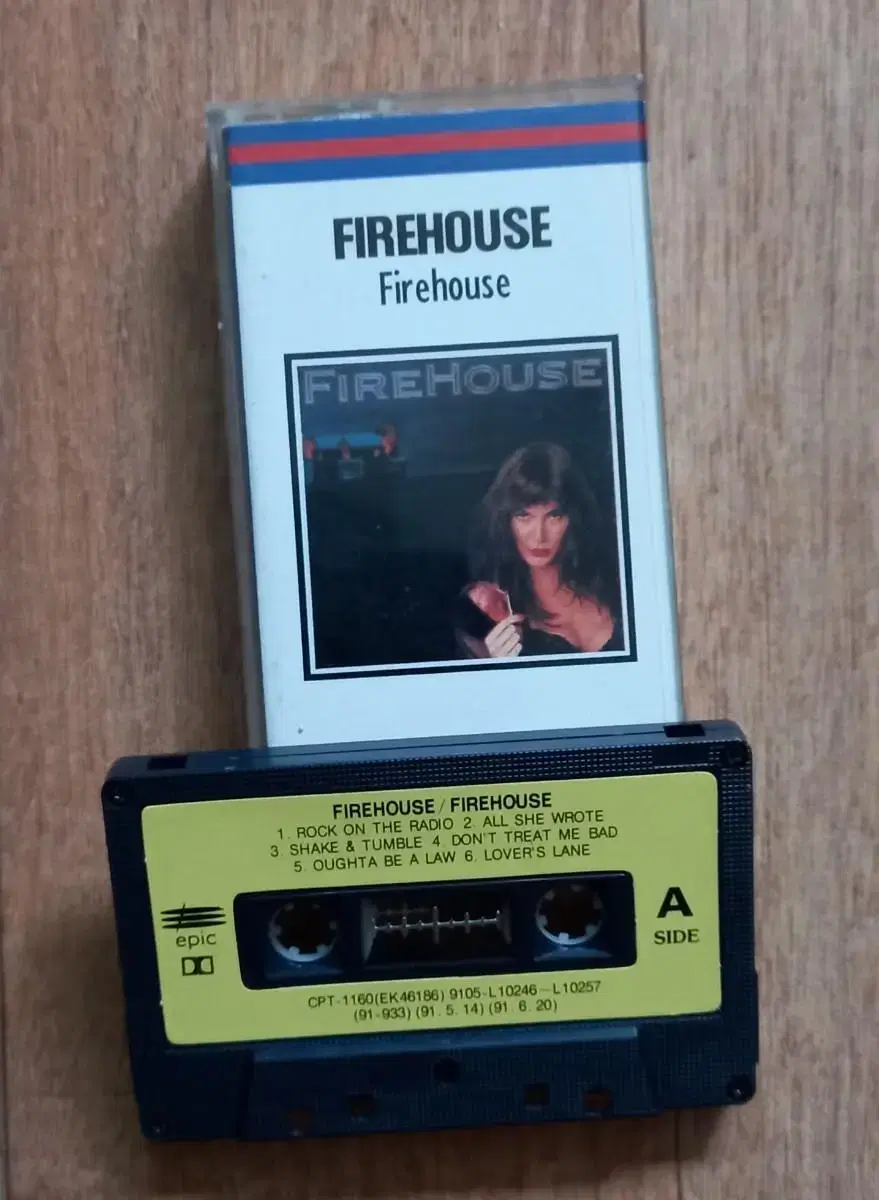 firehouse 파이어하우스 카세트테이프