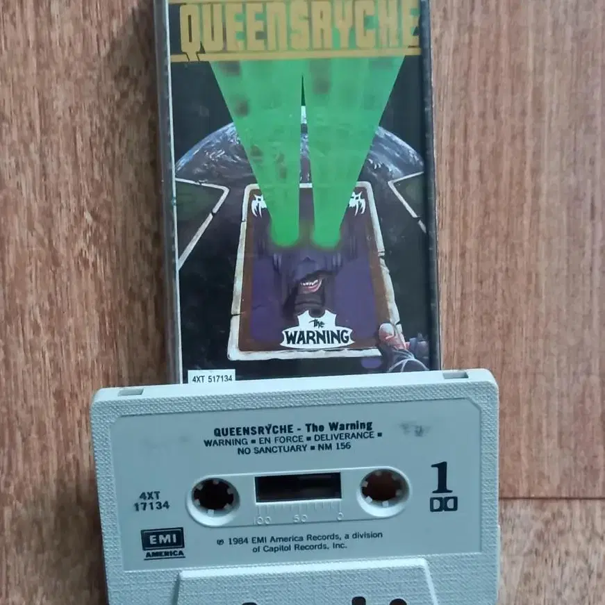 queensryche 퀸스라이크 수입 카세트테이프