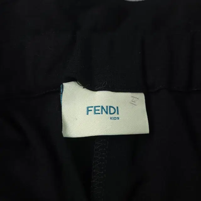 FENDI 펜디 블랙 브라운 주카패턴 벨티드 밴딩 레이온 나일론 져지 버