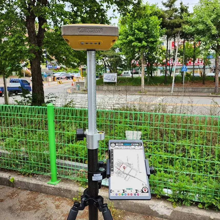 TOPCON 톱콘 측량 GPS GNSS HIPER SR  중고 토목 경계