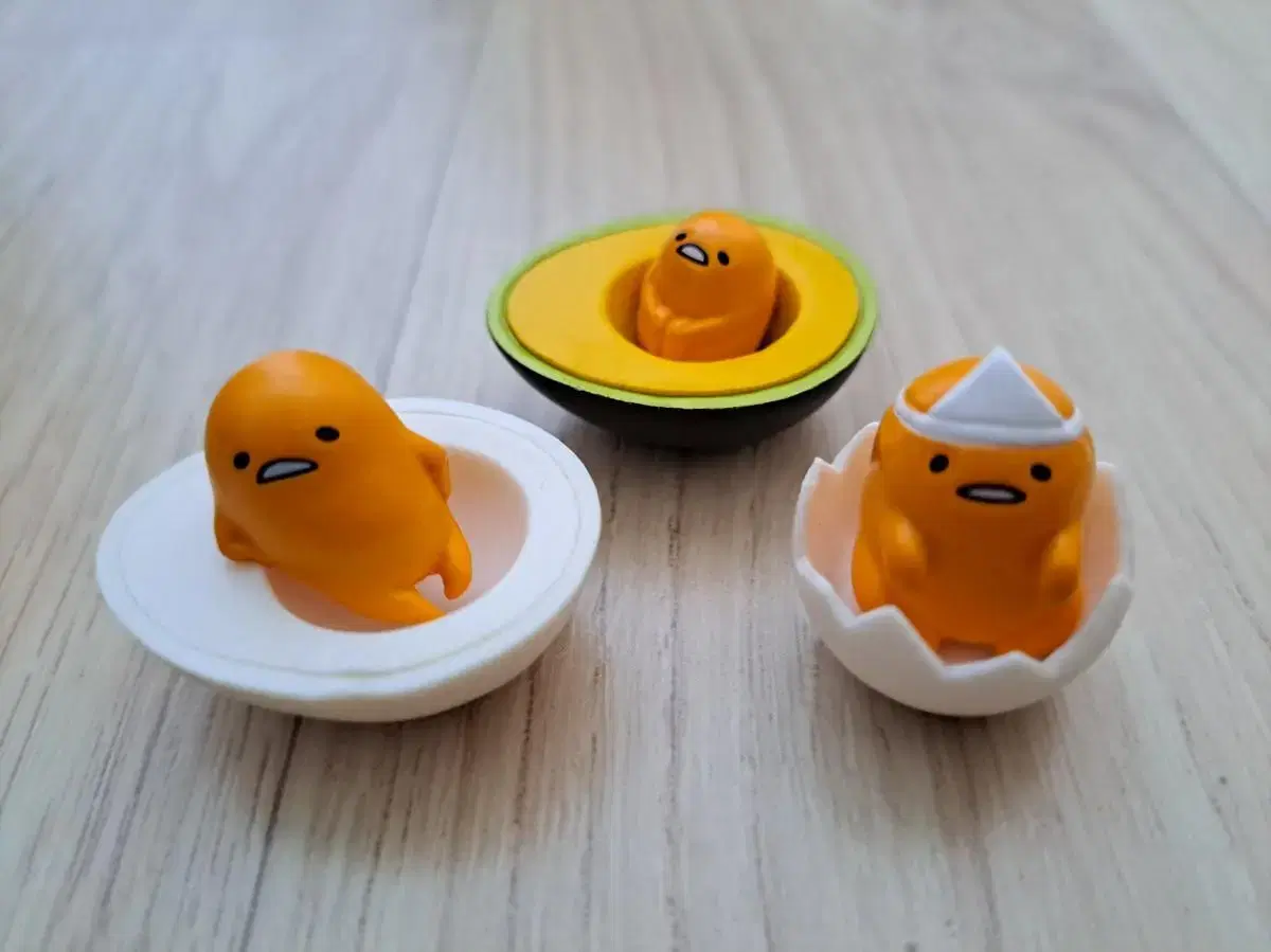 Loteria Gudetama Gacha Figures