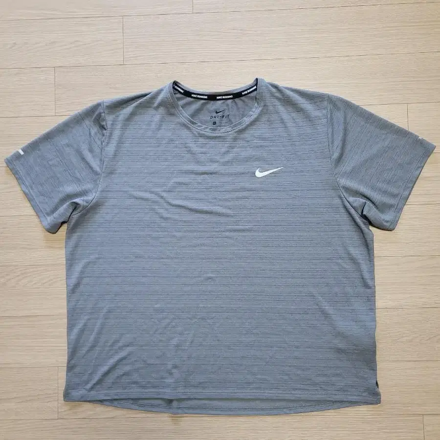 나이키 Dri-Fit 마일러 탑 숏슬리브 Grey XXL (CU5993-