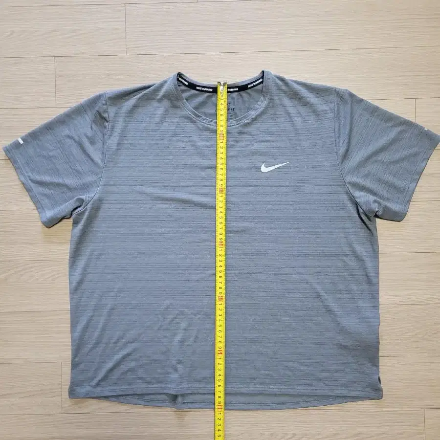 나이키 Dri-Fit 마일러 탑 숏슬리브 Grey XXL (CU5993-