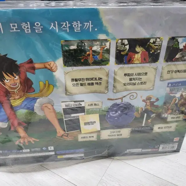 원피스 월드시커 ps4 미개봉 한정판 단종 콜렉터 에디션 팝니다