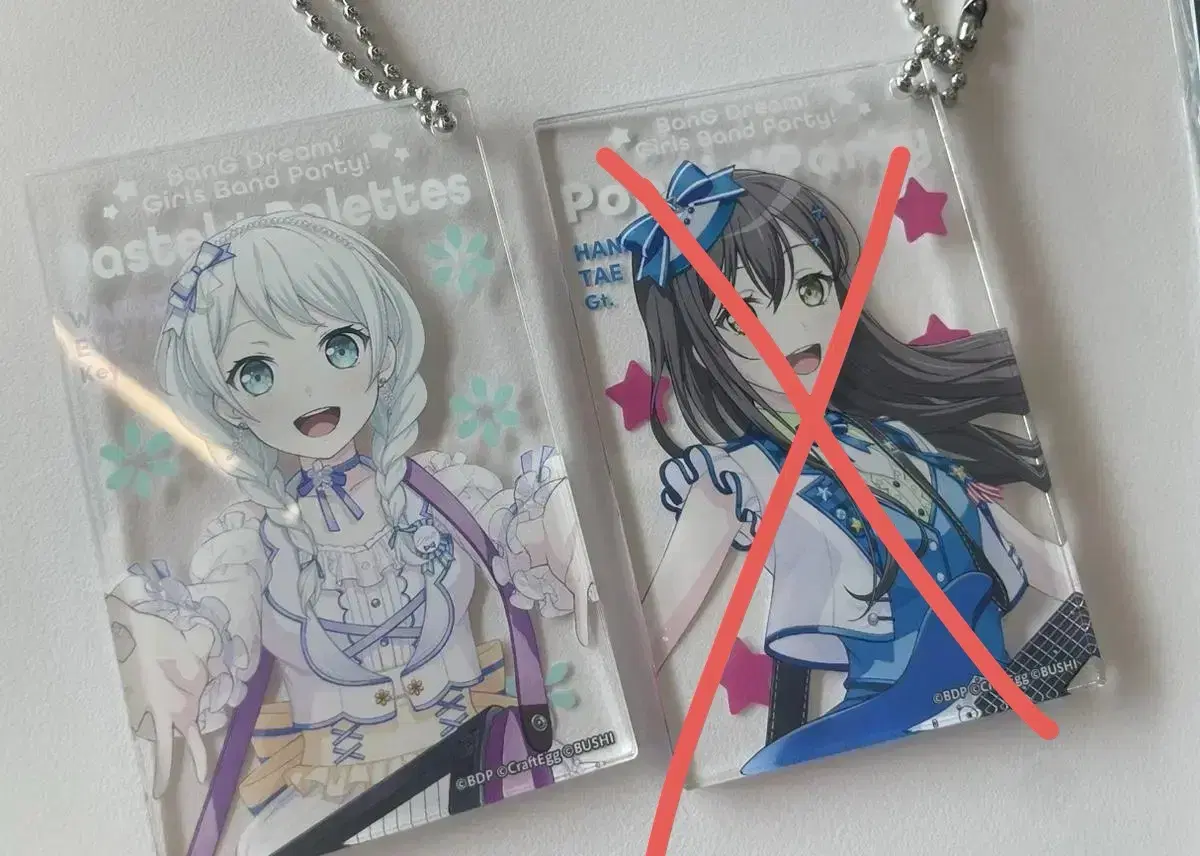 (Price drop)Bangdream Eve 2023 acrylic keyring sells