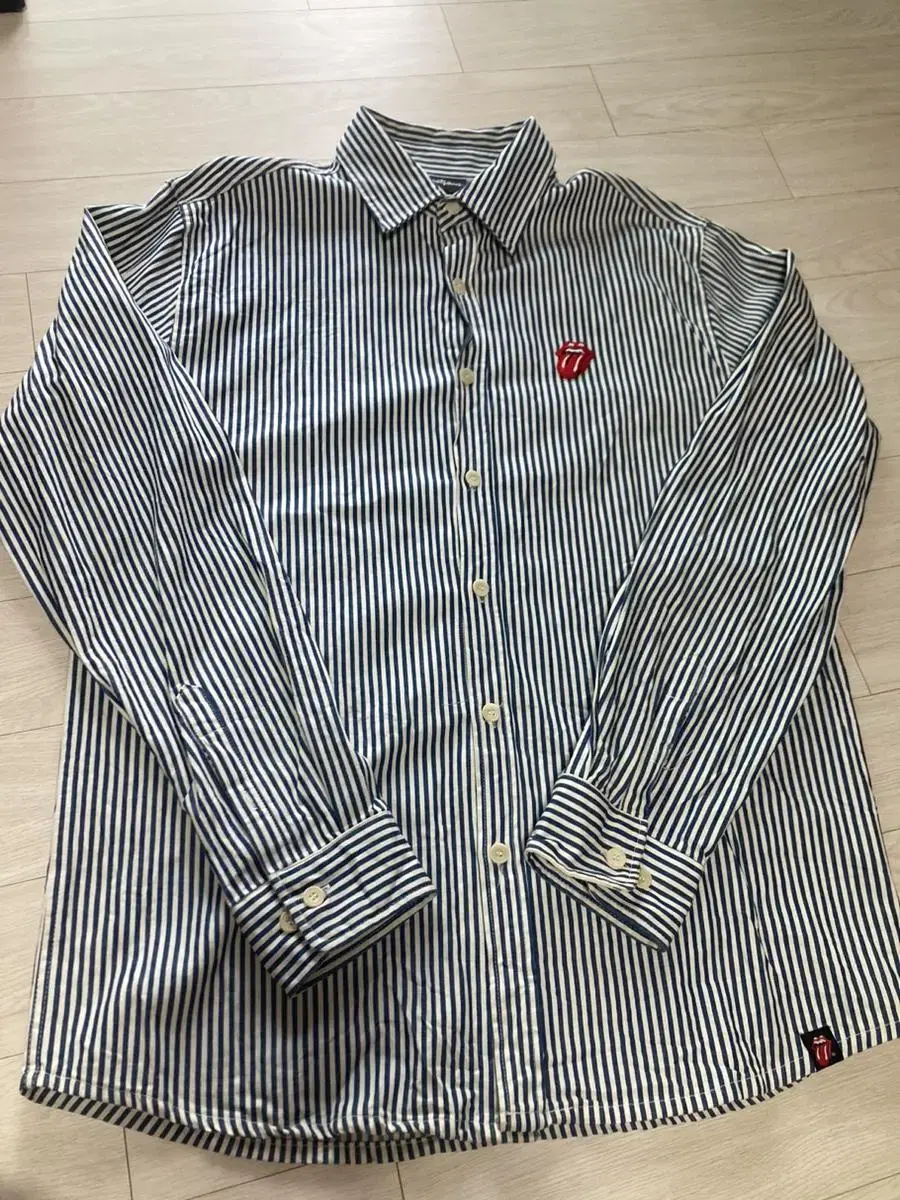 Rolling Stones Striped Shirt