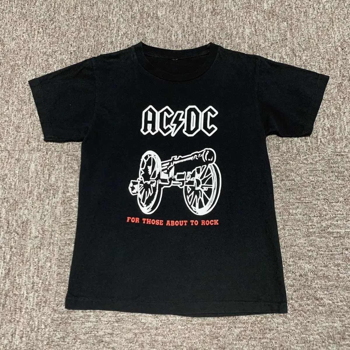 S) AC/DC 빈티지 락티 밴드티 OG We Salute You