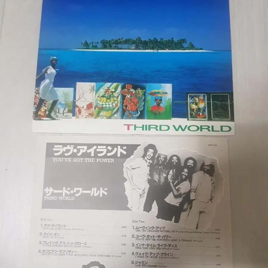 자메이카레게 Third World 일본반엘피 바이닐 vinyl poplp